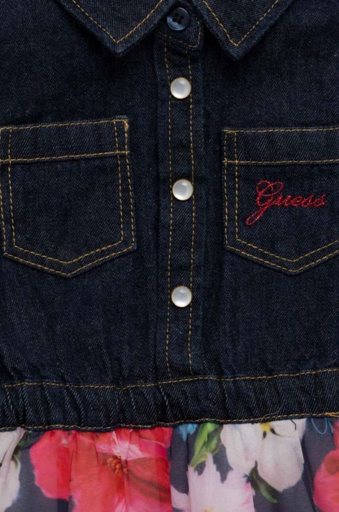 Сукня для немовлят Guess mini розкльошена колір барвистий (3333104) фото 6