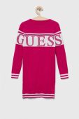 Дитяча сукня Guess колір рожевий mini пряма (3330525)