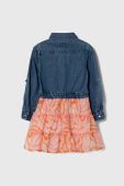 Дитяча сукня Guess колір рожевий mini розкльошена (3463653)