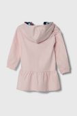 Дитяча бавовняна сукня Guess колір рожевий mini пряма (3366634)
