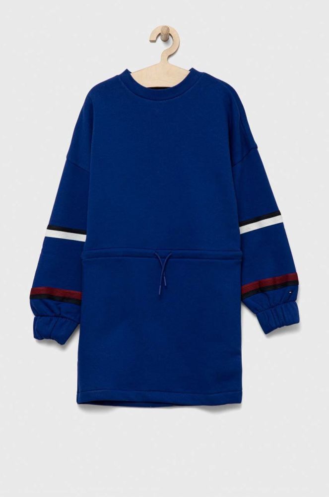 Дитяча сукня Tommy Hilfiger колір синій mini oversize (3313485)