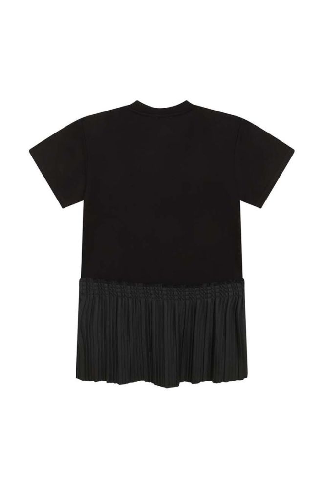 Дитяча сукня Dkny колір чорний mini пряма (3564737) фото 3