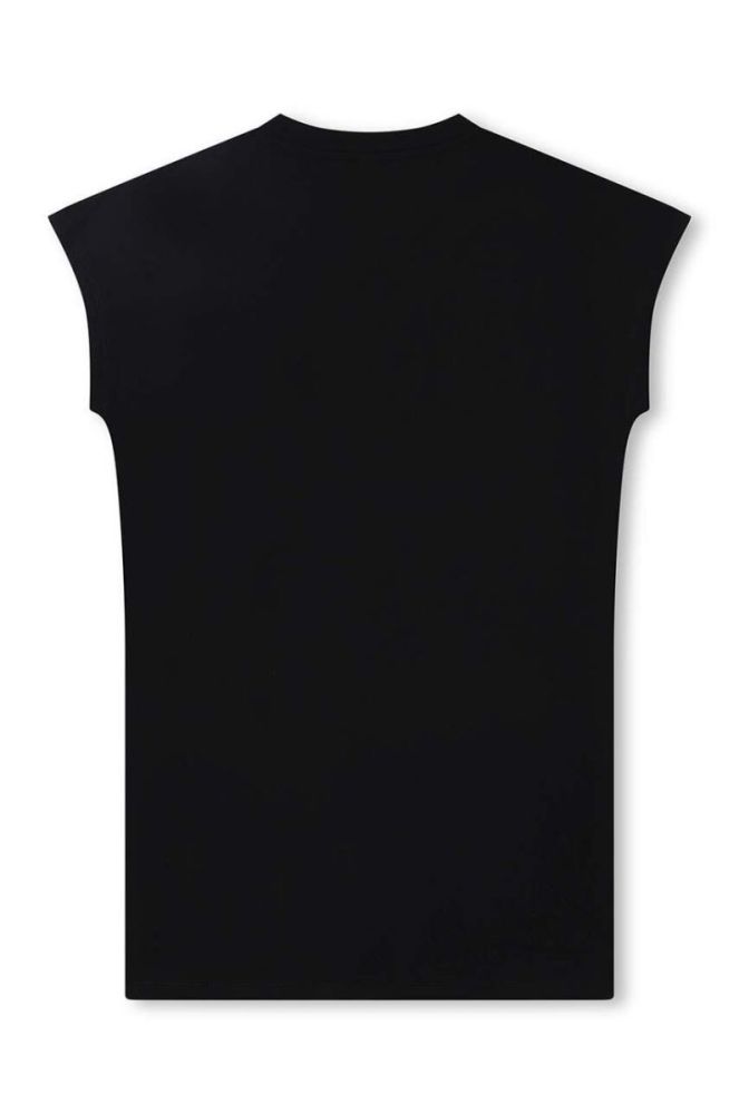 Дитяча сукня Dkny колір чорний mini розкльошена (3425999) фото 5