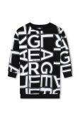 Дитяча сукня Karl Lagerfeld колір чорний mini пряма (3455176)