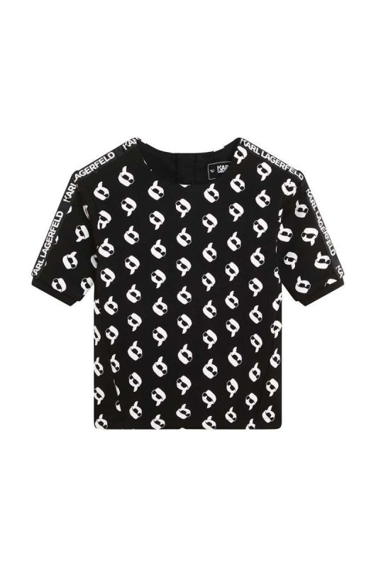 Сукня для немовлят Karl Lagerfeld колір чорний midi пряма (3459528)