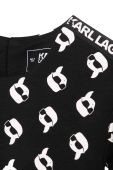 Сукня для немовлят Karl Lagerfeld колір чорний midi пряма (3459528)