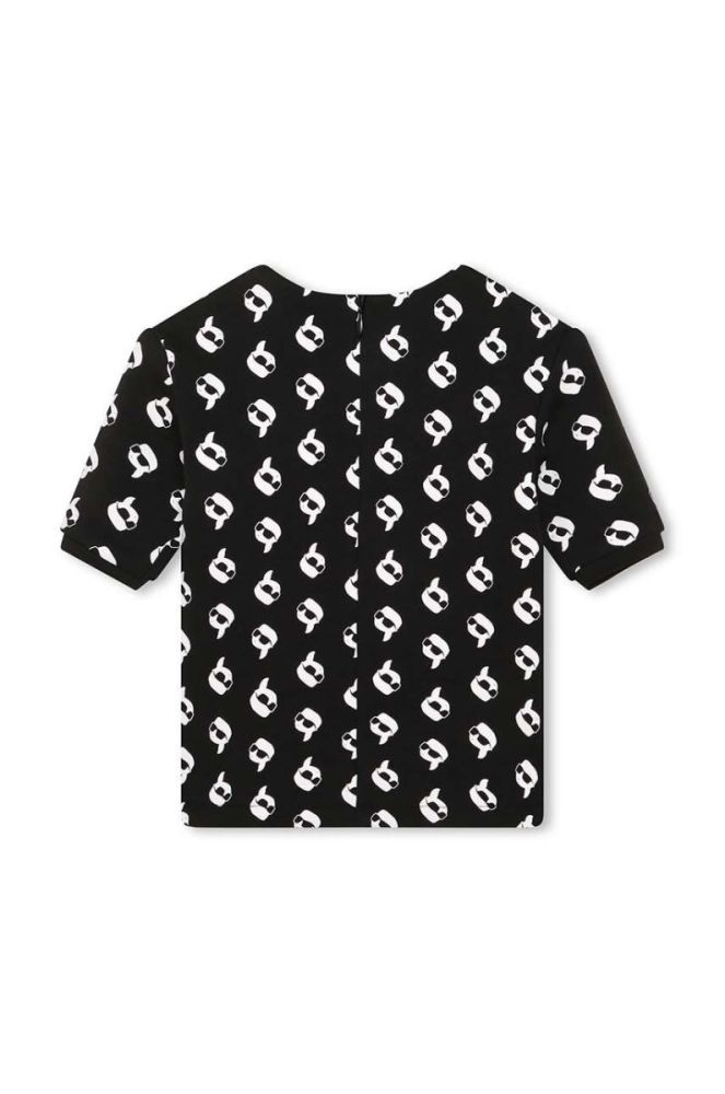 Сукня для немовлят Karl Lagerfeld колір чорний midi пряма (3459530) фото 2