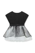 Сукня для немовлят Karl Lagerfeld колір чорний midi розкльошена (3459534)