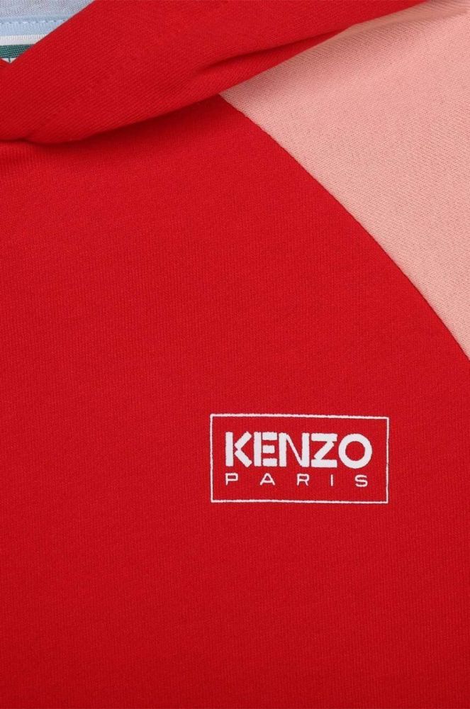 Дитяча сукня Kenzo Kids колір червоний mini пряма (3426012) фото 3