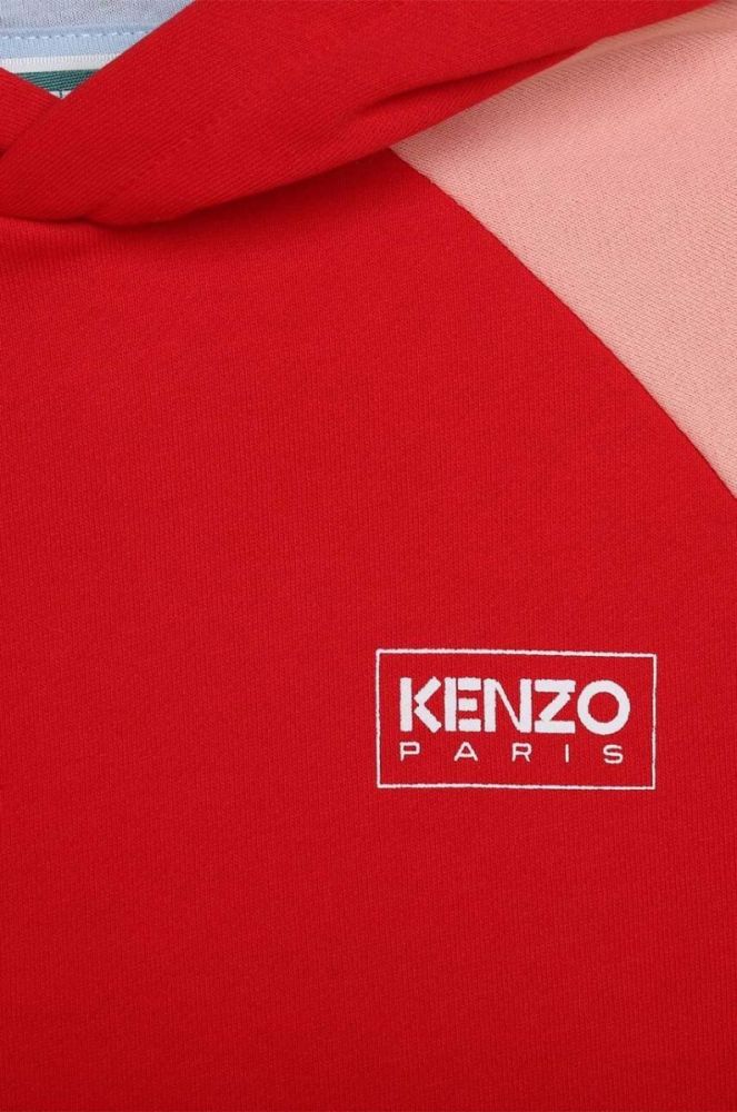 Дитяча сукня Kenzo Kids колір червоний mini пряма (3426016) фото 3