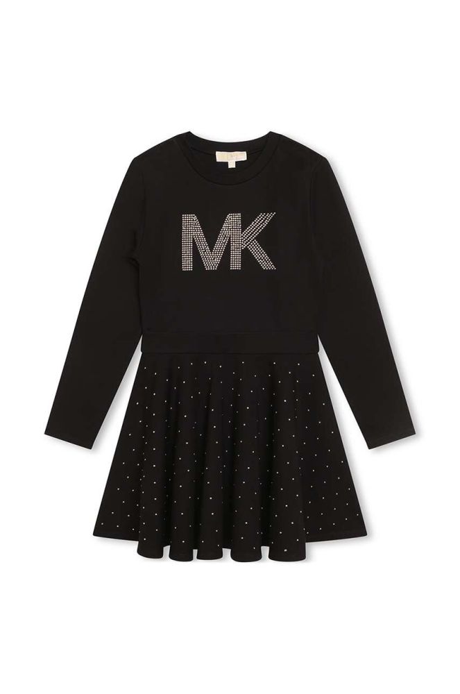 Дитяча сукня Michael Kors колір чорний mini розкльошена (3426043)