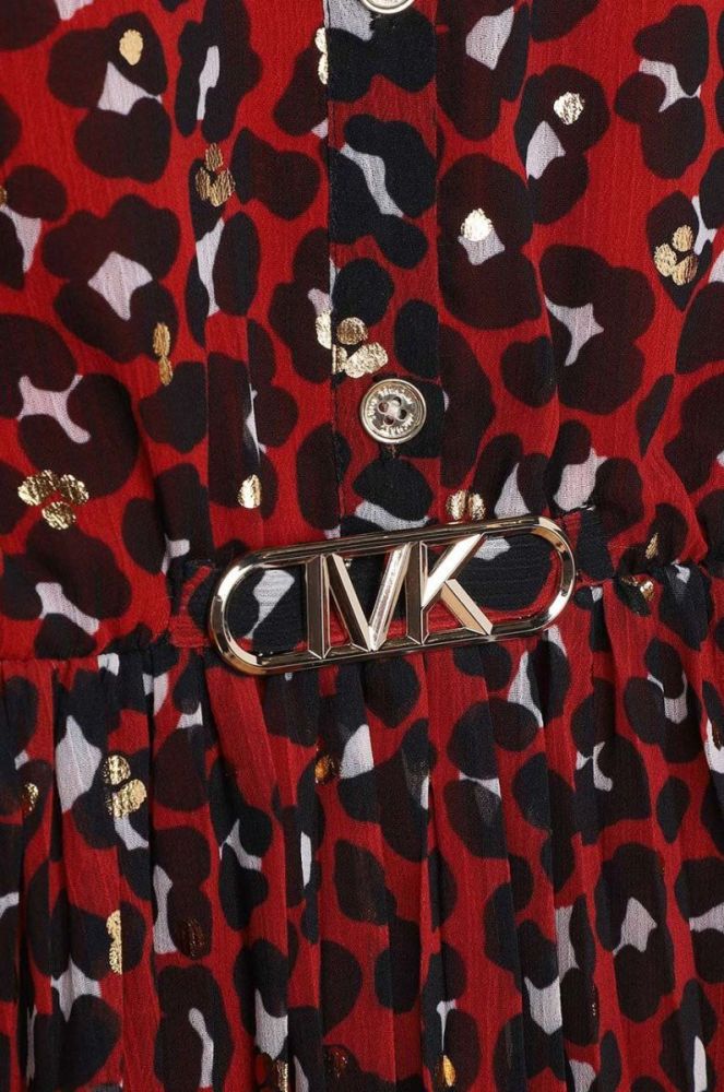 Дитяча сукня Michael Kors колір червоний mini розкльошена (3426065) фото 3