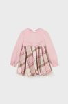 Сукня для немовлят Mayoral колір рожевий mini розкльошена (3431083)