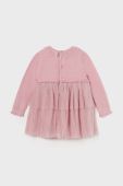 Сукня для немовлят Mayoral колір рожевий mini розкльошена (3467829)