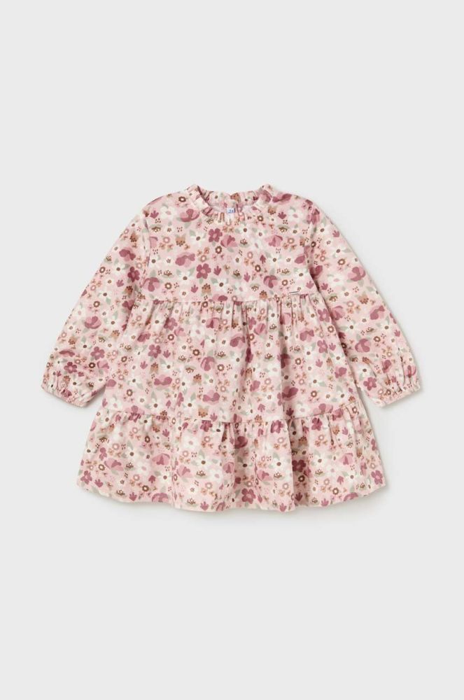 Сукня для немовлят Mayoral колір рожевий mini розкльошена (3443435)