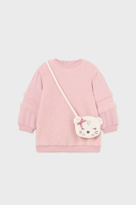 Сукня для немовлят Mayoral колір рожевий mini oversize (3443448)