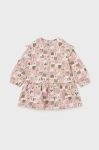 Сукня для немовлят Mayoral колір рожевий mini oversize (3431236)