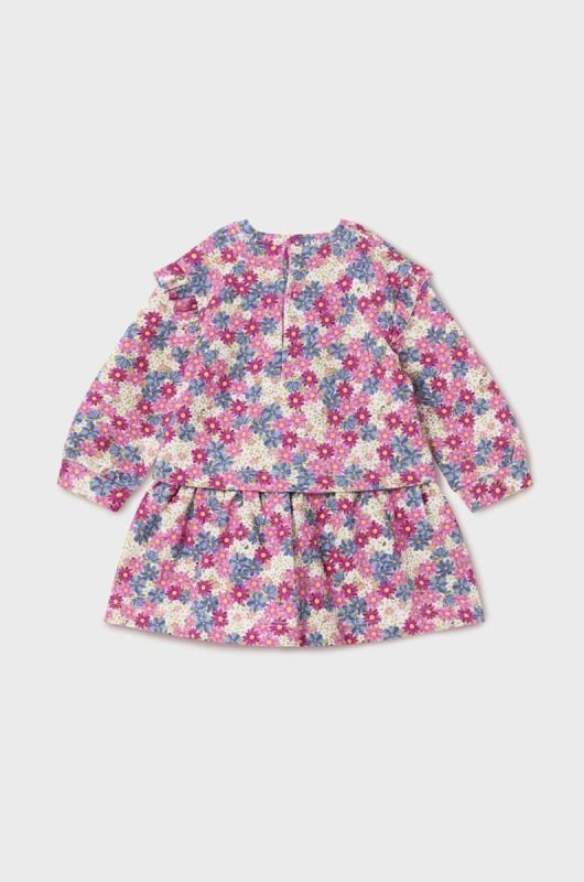 Сукня для немовлят Mayoral колір фіолетовий mini oversize (3431242) фото 2