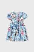 Дитяча сукня Mayoral mini розкльошена колір блакитний (3410426)