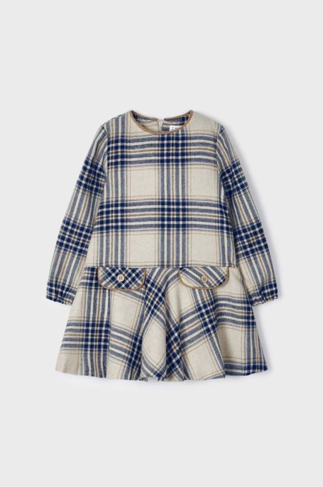 Дитяча сукня Mayoral колір фіолетовий mini oversize (3431392) фото 2