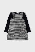 Дитяча сукня Mayoral колір чорний mini розкльошена (3431433)