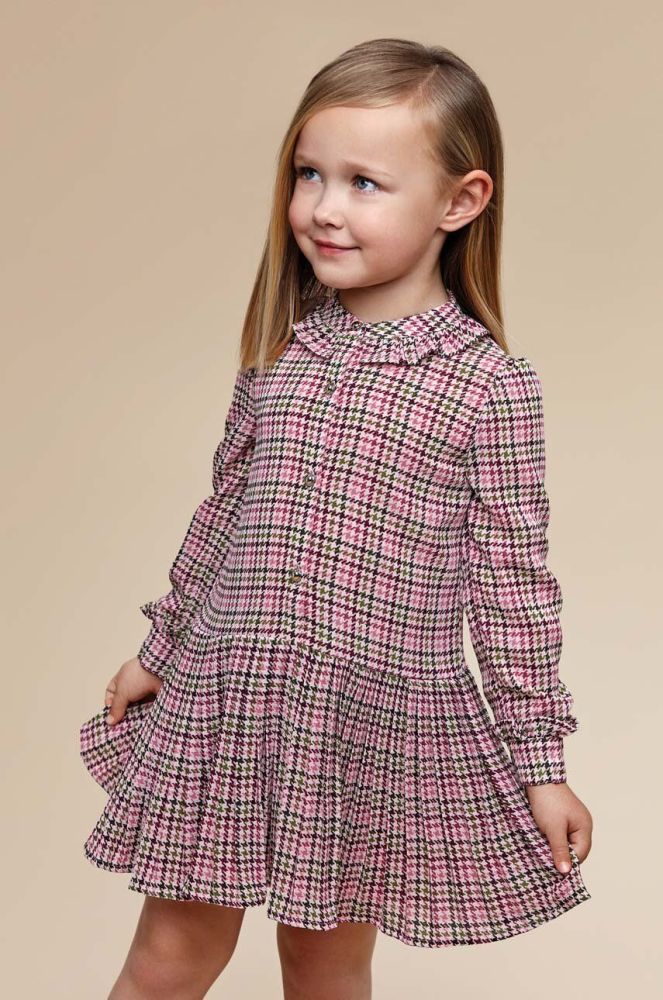 Дитяча сукня Mayoral колір фіолетовий mini oversize (3431539)