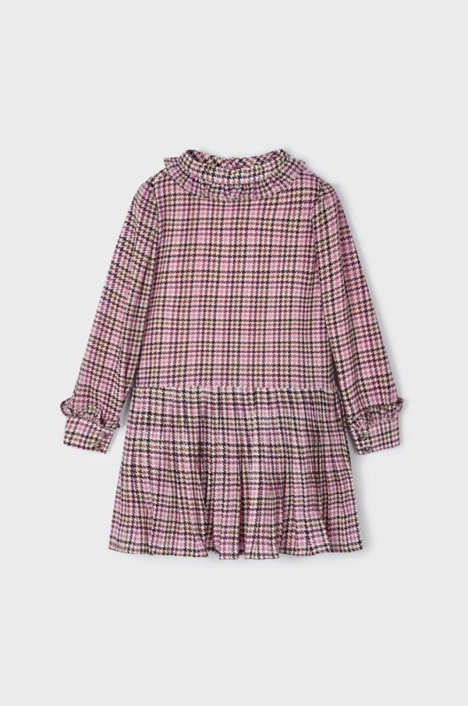 Дитяча сукня Mayoral колір фіолетовий mini oversize (3431539) фото 2