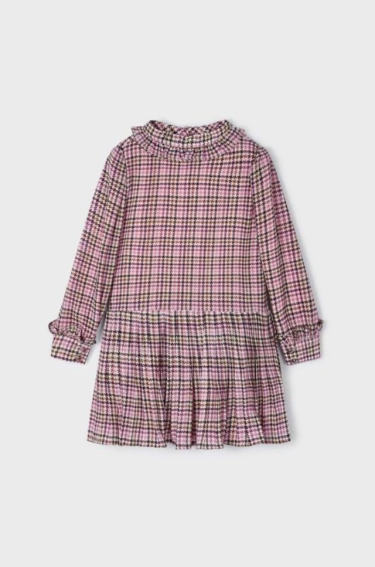 Дитяча сукня Mayoral колір фіолетовий mini oversize (3431539) фото 2