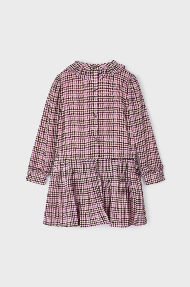 Дитяча сукня Mayoral колір фіолетовий mini oversize (3431539) фото 3