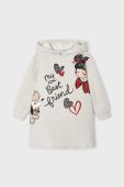 Дитяча сукня Mayoral колір бежевий mini oversize (3431569)