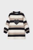 Дитяча сукня Mayoral колір бежевий mini oversize (3431601)