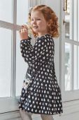 Дитяча сукня Mayoral колір чорний mini oversize (3431649)