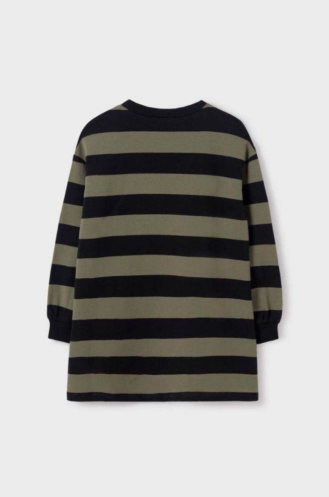 Дитяча сукня Mayoral колір зелений mini oversize (3431762) фото 2