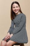 Дитяча сукня Mayoral колір чорний mini розкльошена (3431832)