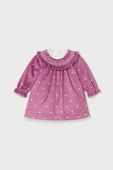 Сукня для немовлят Mayoral Newborn колір фіолетовий mini розкльошена (3431843)