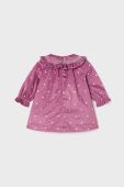 Сукня для немовлят Mayoral Newborn колір фіолетовий mini розкльошена (3431843)