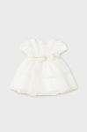 Сукня для немовлят Mayoral Newborn колір бежевий mini розкльошена (3645563)
