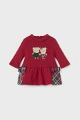 Сукня для немовлят Mayoral Newborn колір червоний mini розкльошена (3431885)