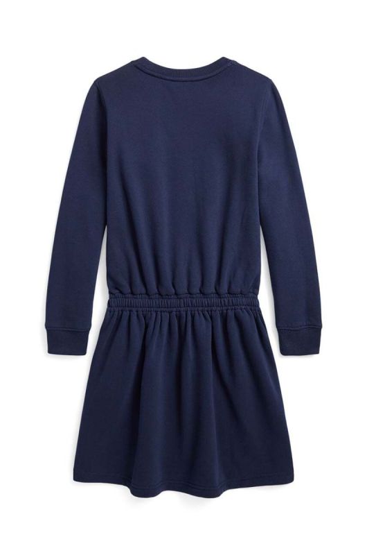 Дитяча сукня Polo Ralph Lauren колір синій mini розкльошена (3463672) фото 2