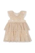 Дитяча сукня Konges Sl?jd колір бежевий mini розкльошена (3679202)