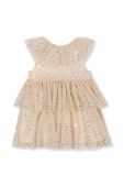 Дитяча сукня Konges Sl?jd колір бежевий mini розкльошена (3679202)
