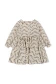 Дитяча бавовняна сукня Konges Sl?jd колір бежевий mini розкльошена (3679220)