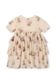 Дитяча сукня Konges Sl?jd колір бежевий mini розкльошена (3679266)