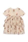 Дитяча сукня Konges Sl?jd колір бежевий mini розкльошена (3679266)