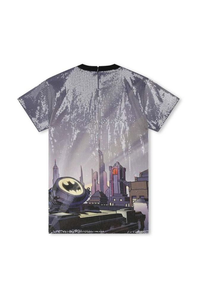 Дитяча сукня Dkny x DC Comics mini пряма колір барвистий (3644027) фото 3