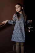 Дитяча бавовняна сукня That's mine 024628 Brianna Dress mini розкльошена колір блакитний