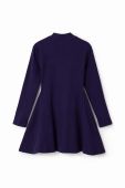 Дитяча сукня Desigual колір синій mini розкльошена (3455213)