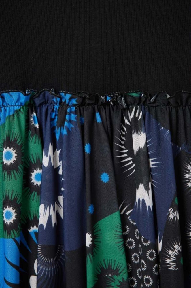 Дитяча сукня Desigual колір чорний mini розкльошена (3578484) фото 8