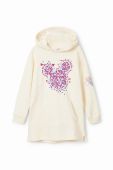 Дитяча бавовняна сукня Desigual x Disney колір білий mini oversize