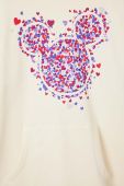 Дитяча бавовняна сукня Desigual x Disney колір білий mini oversize